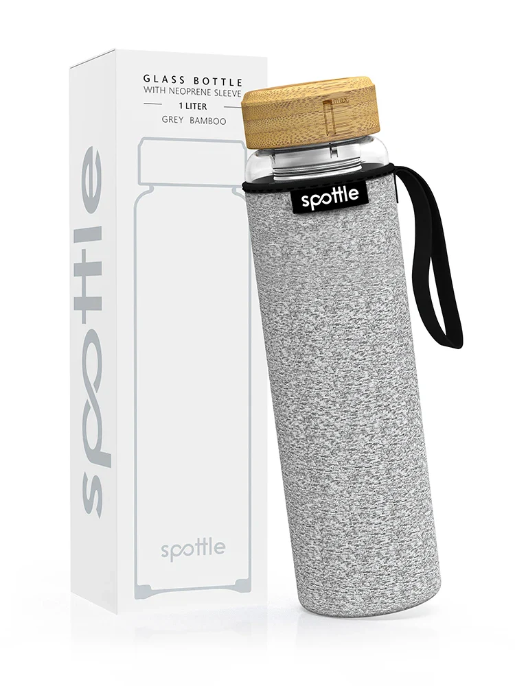 Teeflaschen mit Sieb